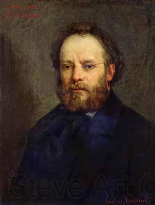 Gustave Courbet Portrait of Pierre Joseph Proudhon